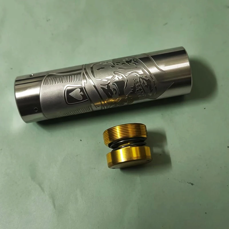 Rogue MOD 24m 316ss Fit Tek 18650 Pil Cam Tüp RBA RDA RDTA RTA Tankı Mekanik Mech Modları Dekoratif aksesuarlar