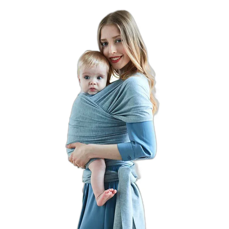 

USA & Europe Hot Selling Foldable Natural Organic Cotton Baby Sling Carrier Wrap Breathable Promotional Use Age Group