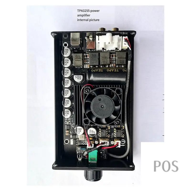

Upgrade TPA3255 Fever-Grade HIFI Digital Power Amplifier Board 300Wx2 Dual-Channel High-Power Audio Amplifier Module-POS
