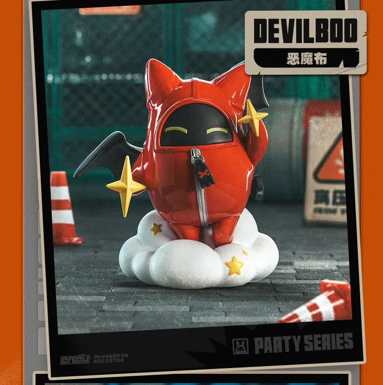 Original POPMART Zenless Zone Zero Bangboo Party Serie Blind Box Mystery Box Figur PVC Weichgummi 3D Figurine Ornament Geschenk – Detail 11