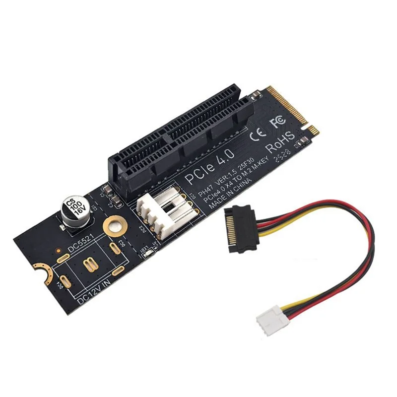 

M2 Port To PCIE Expansion Card NGFF To PCI-E X4 Slot Convert Conversion Adapter Compatible X1 X4 X8 X16 PCI-E Interface