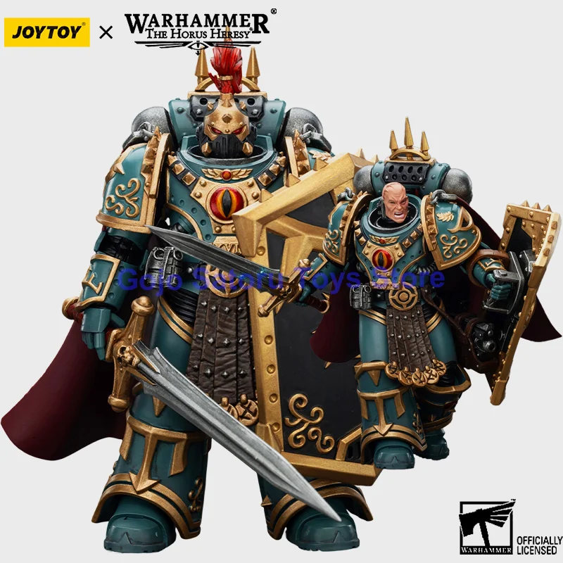 

JOYTOY Warhammer The Horus Heresy Action Figure Sons Of Horus Little Horus Aximand Captain Joint Movable Collection Model Toy