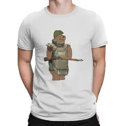 Bear Gun Escape From Tarkov Polyester T Shirt Fashion O-Neck TShirt Harajuku Short Sleeve