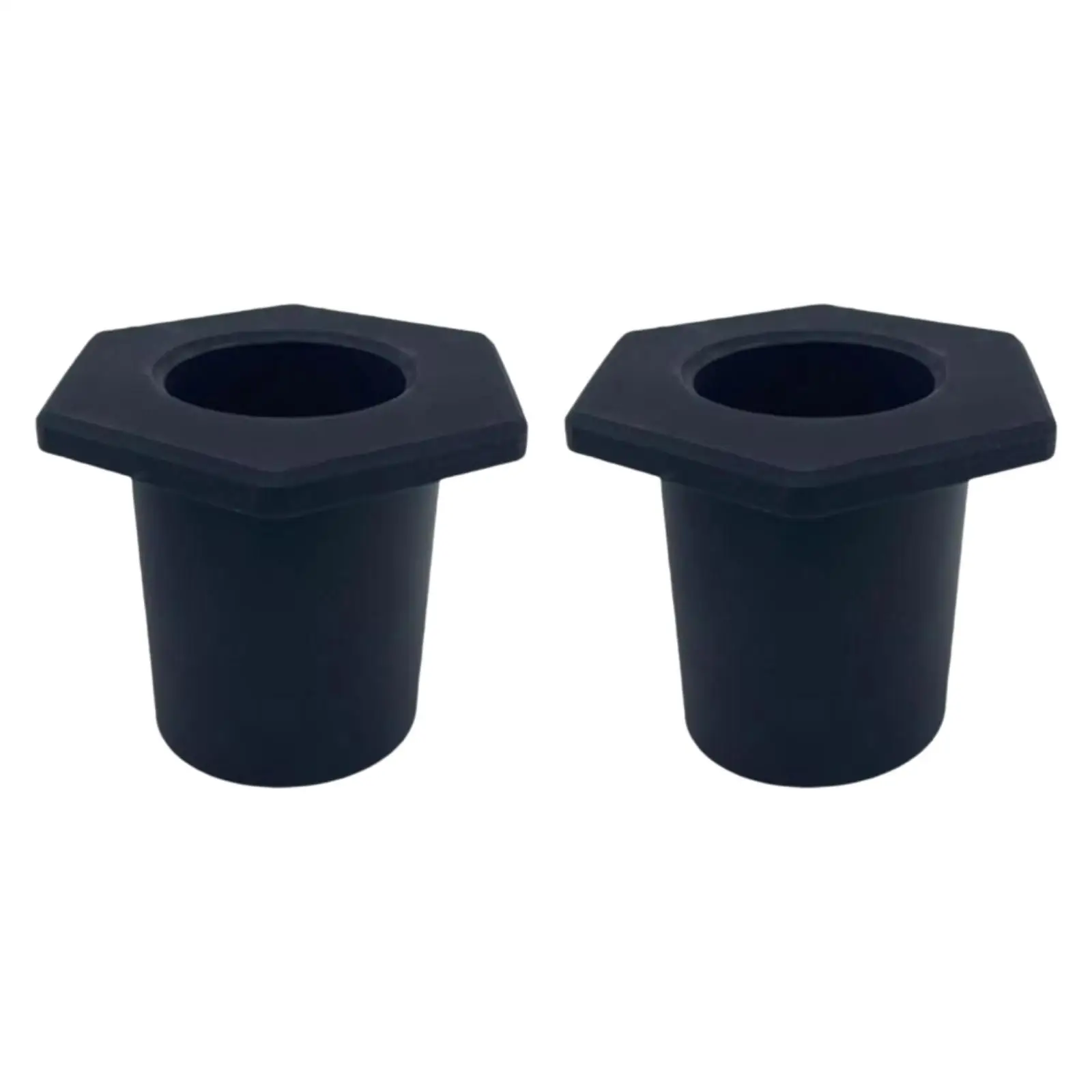 

2x Patio Umbrella Cone Stay Upright Patio Table Umbrella Hole Ring Plug for Shops Swimming Pool Backyard Courtyard Picnic