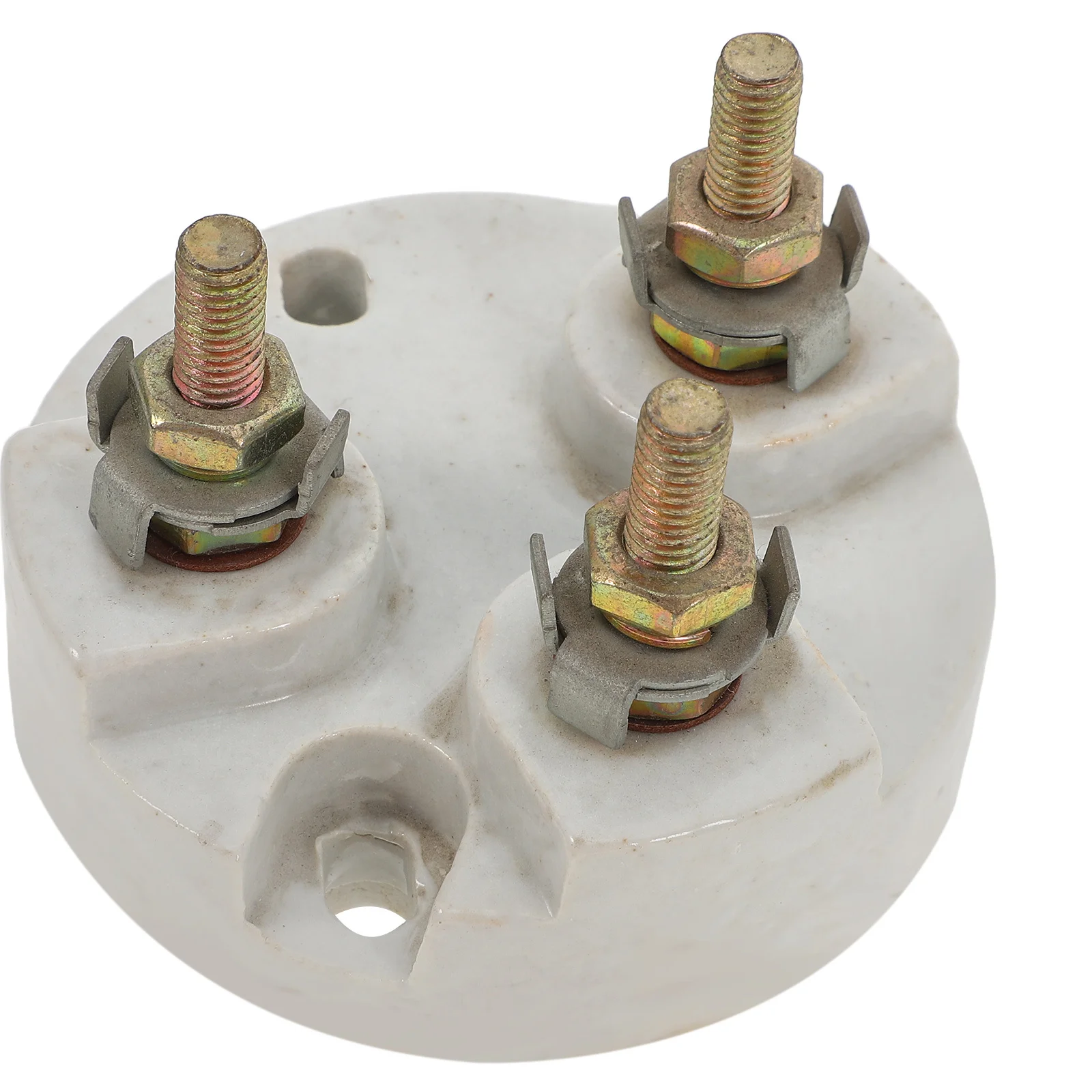 

Explosion-Proof Terminal Block Heavy Duty 40A for Mining Distribution Ceramic Base High Temperature Resistant Studs