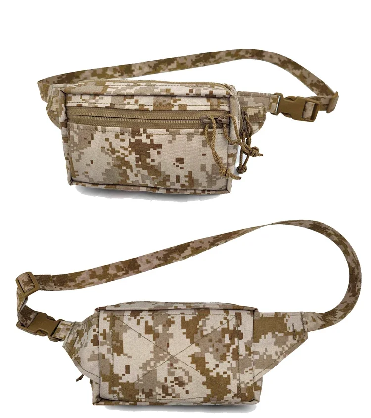 Airsoft Multicam Shoulder Bag Tactical SS Fanny SACK Mk3 Waist Pouch Running Travel Storage Mini Crossbody Pouch 500D