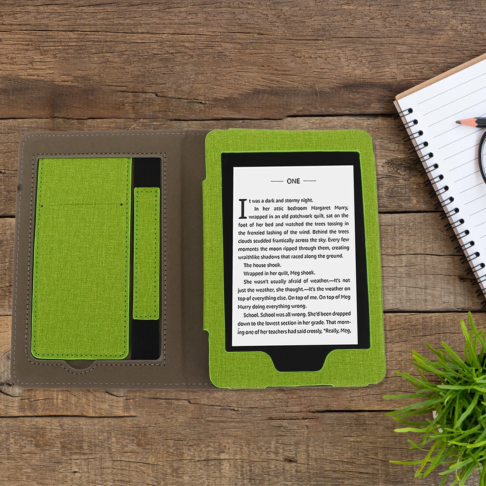 Protective Case Paperwhite 1 2 3 4 Handheld Kickstand Cover Magnetic Auto Wake Sleep Function E-Reader Protective Shell
