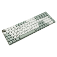 141Keys Dense Fog MDA Profile Ergonomic Dye Sub PBT Keycaps For MX keyboard