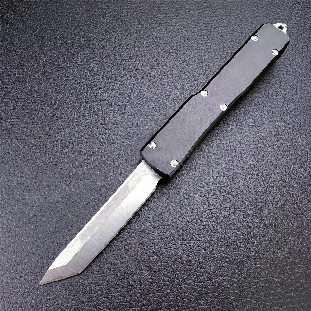 Micro Knife UT UTX Series Folding Knife Drop Point Black Blade Tactical Outdoor EDC Camping Self Defense Pocketknives Gift