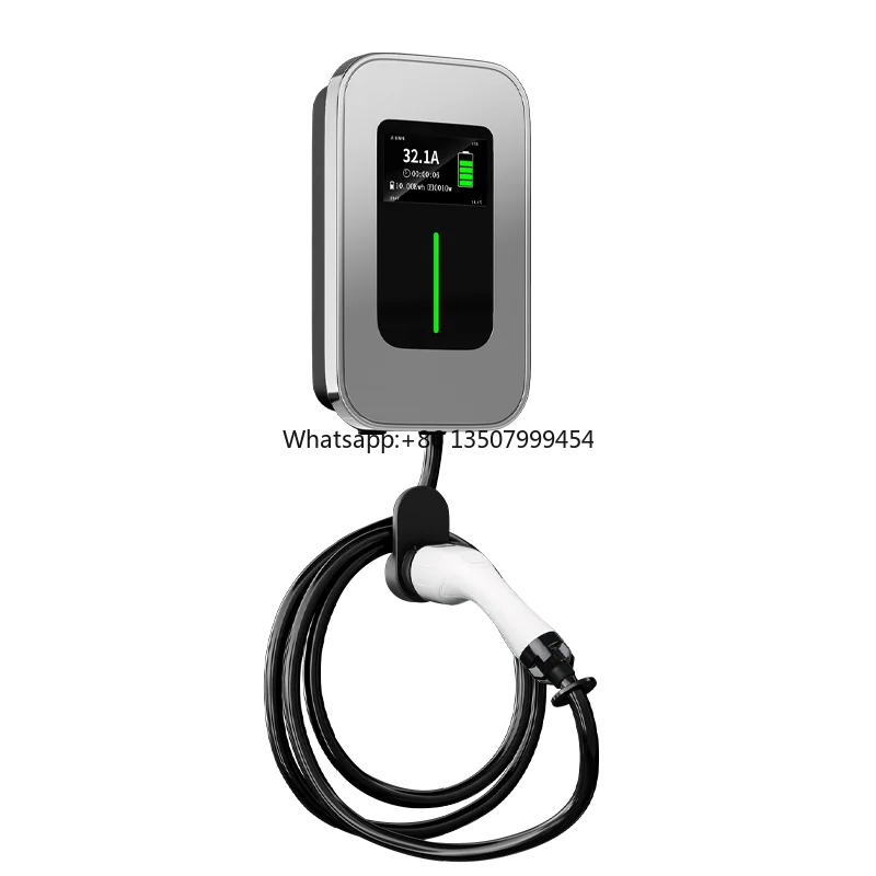 

Type2 32A OCPP Wall-mounted EV Charging Station 11KW IP55 Protected Wallbox with /Wi-Fi TUV CE CQC Certified New