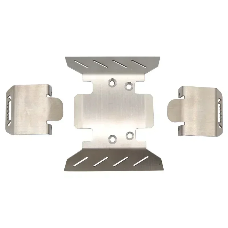 

Пластина шасси из нержавеющей стали, броня, защитное яйцо для оси 1/6 радиоуправляемого автомобиля, осевое SCX-6