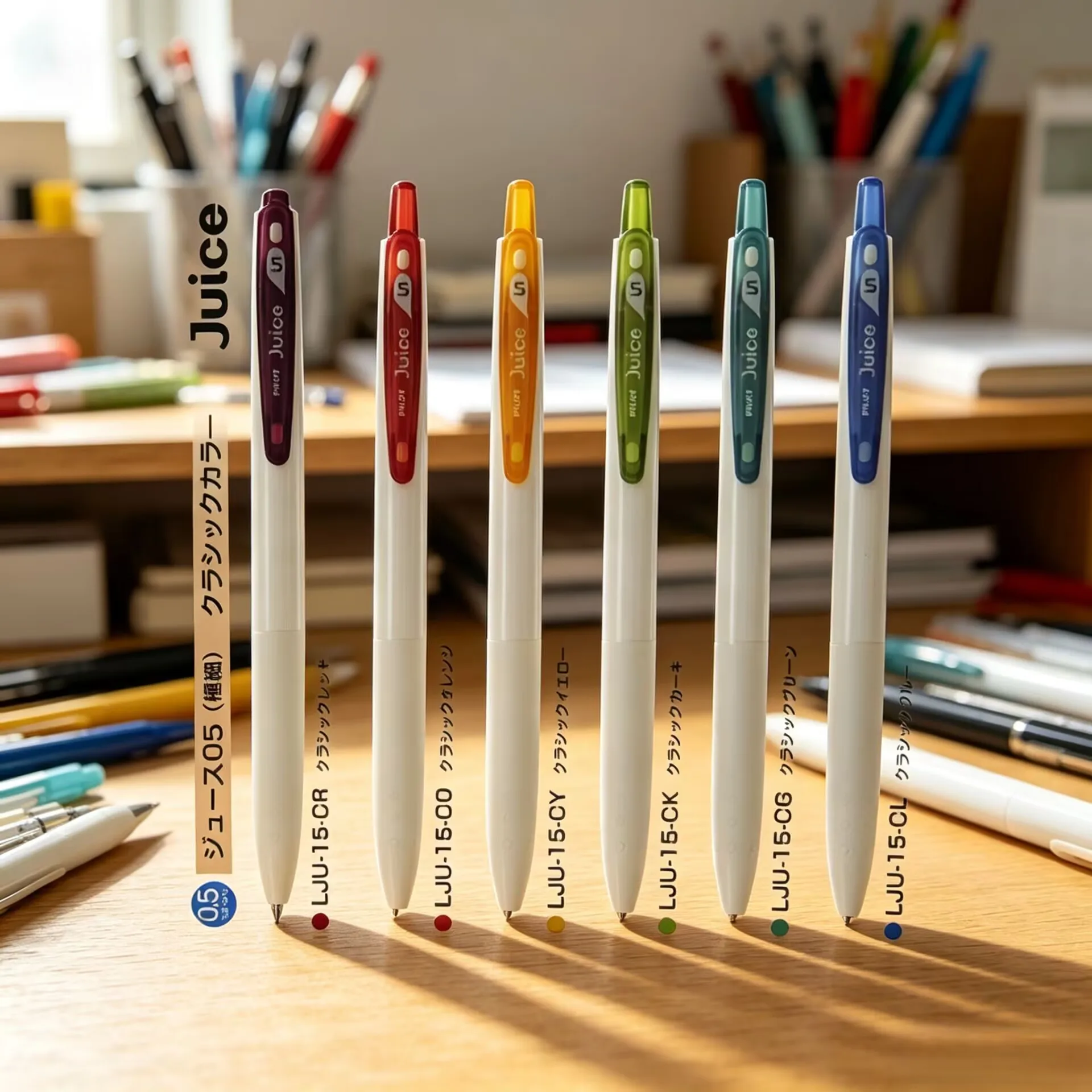 

PILOT 10th Anniversary Limited Gel Pen Milk Ice Cream Color 0.5 Press Type Colorful Ink Japan Stationery School Writing Supplies