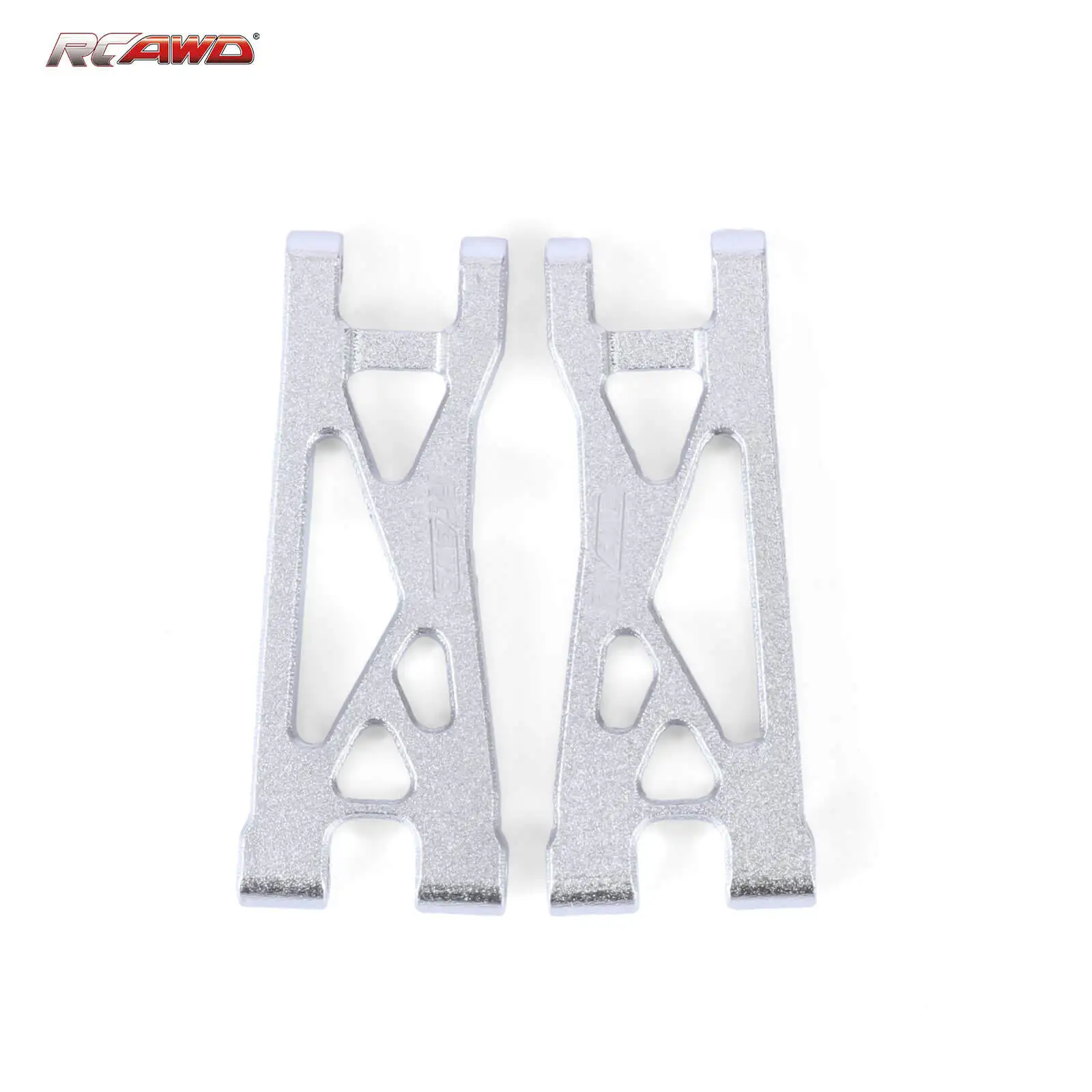 RCAWD para Micro-B juego de brazo de aluminio inferior trasero para Losi 1/24 Micro-B LOS00007T1 LOS00007T2 LOS-1392T1 LOS-1392T2 piezas mejoradas