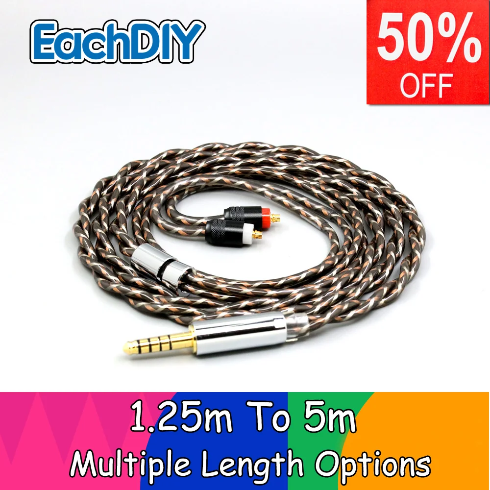 

TypeX 25AWG Litz Shielding 7n OCC Earphone Cable For IER-M9 IER-Z1R Sony IER-M7 Headset LN008910