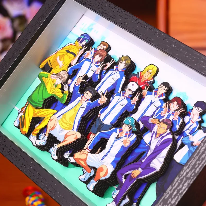 3D handmade art painting, cartoon character collection painting, decorative item, fan gift