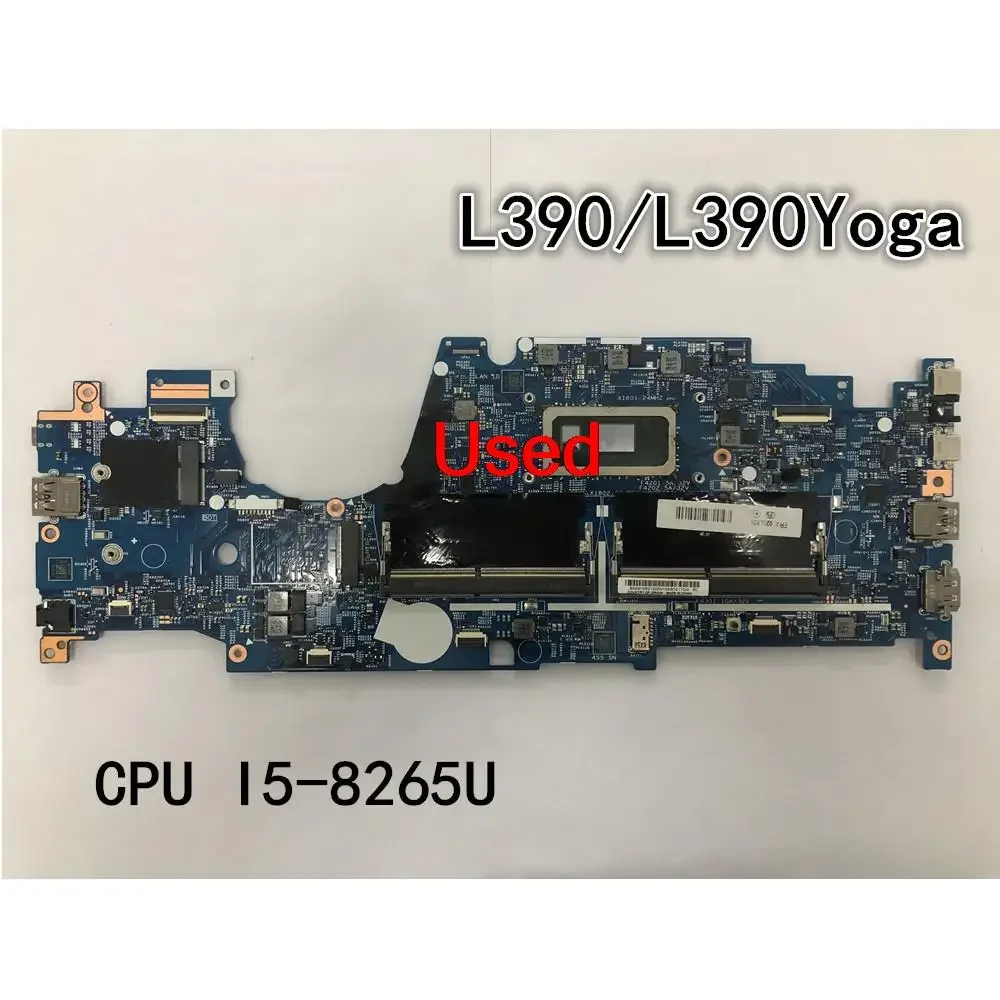 

Используется для Lenovo ThinkPad L390/L390, материнская плата для ноутбука Yoga, материнская плата, процессор I5-8265U FRU 02DL831