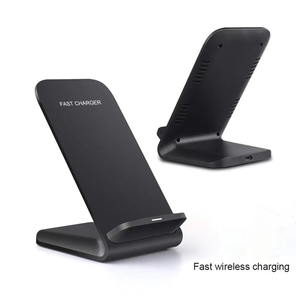 

Wireless Desktop Mobile Phone Holder Charger For IPhone 15 14 13 12 Pro Max Samsung S22 S20 S10 Cell Phone Docking Station