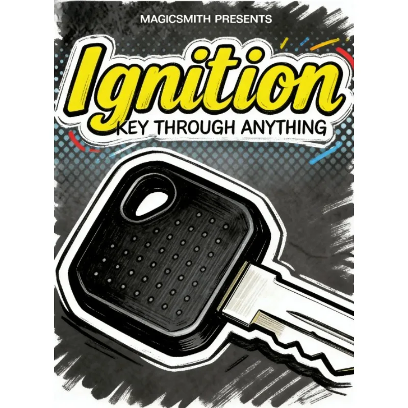 

Ignition by Chris Smith Key Through Anything – Close Up Stage Mentalism Magic Trick Fun Accessories Magia Toys Magician