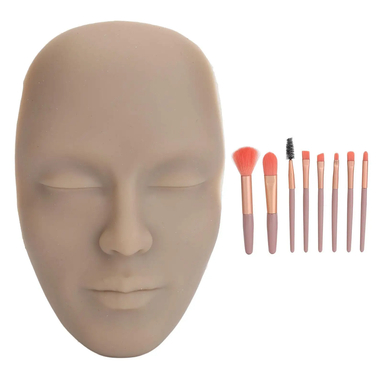 

3D Full Face for makeup Practice Board Portable Kit for Beginners for home Use Thicker Design