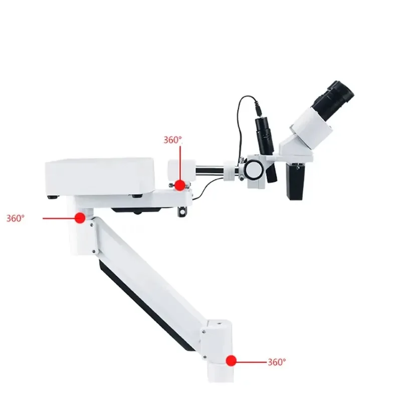 Hot Selling Economic Prices Lab Digital Operating Endodontic Microscope and Video with Cart Optional