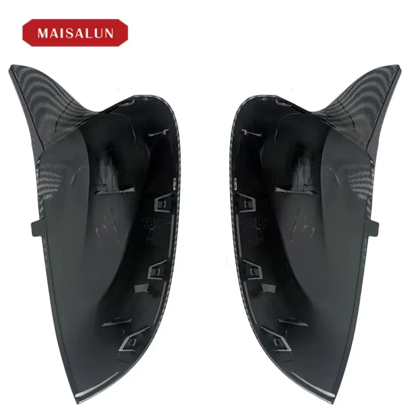 ZAIQU Jiuzhou السيارات عالية الجودة الكربون نظرة غطاء مرآة ل X3 X4 X5 X6 X7 G01 G02 G05 G06 G07 G08 مرآة جانبية #5