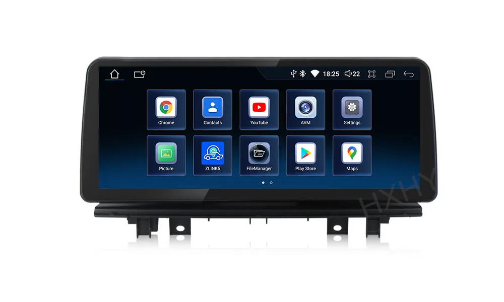 Sistema Android 13 Car DVD Player, 12.3 Polegada, Navegação GPS, Áudio, Carplay para BMW X1, X2, F48, F49, 2016-2018, EVO NBT Radio