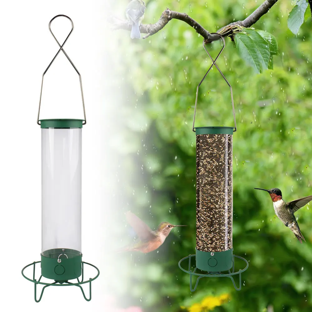 

Squirrel-Proof Bird Feeder Outdoor Automatic Bird Feeder Without Core