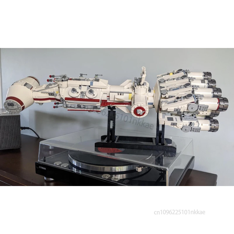 MOC Display Stand for Tantive IV 75244 Technical Building Block DIY Space Warships Bracket Creative ideas Toy Gift Only Bracket