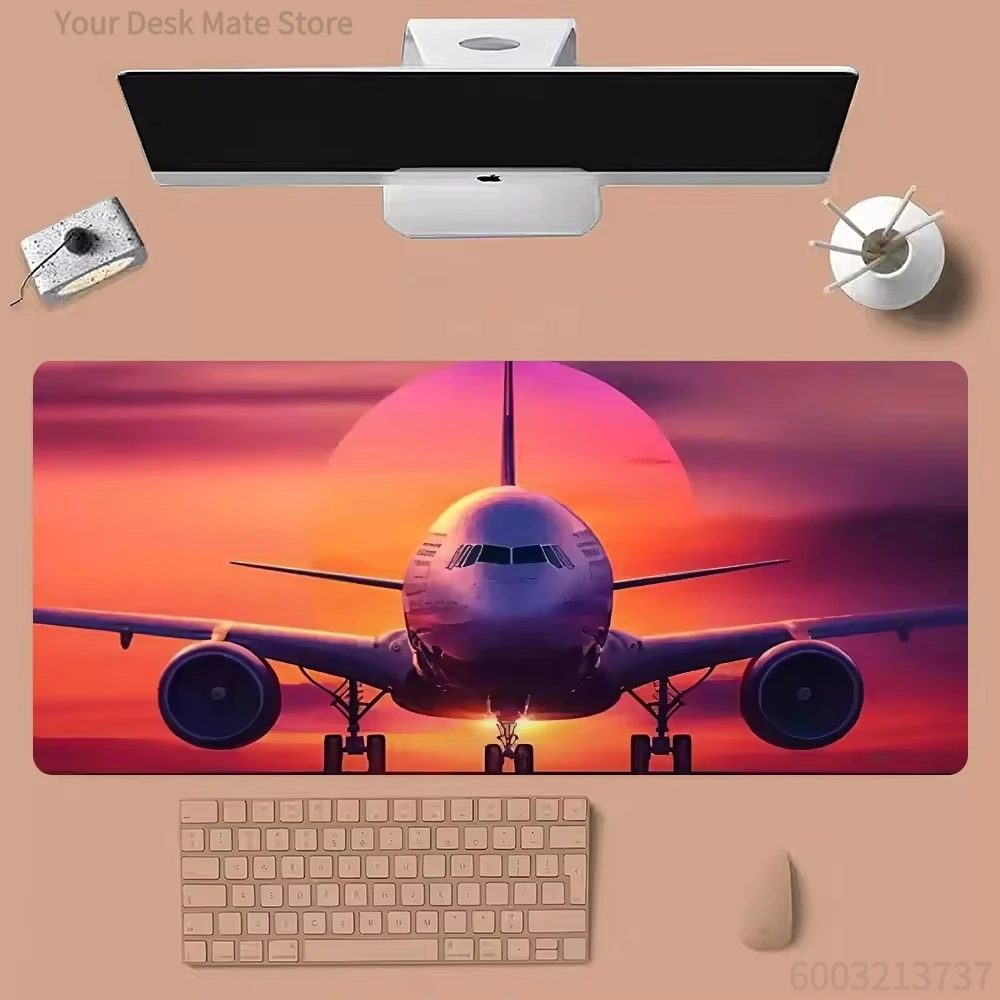 Aesthetic Airplane Silhouette - Gaming Keyboard Blue ulasan dan harga