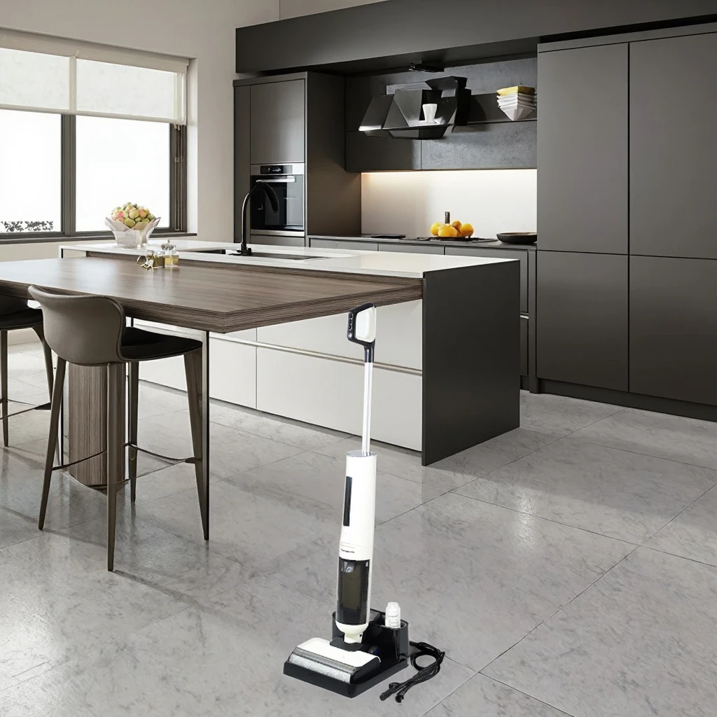 

Ручная мойка пола, самоочищающийся беспроводной пылесос для влажной и сухой уборки для домашней уборки