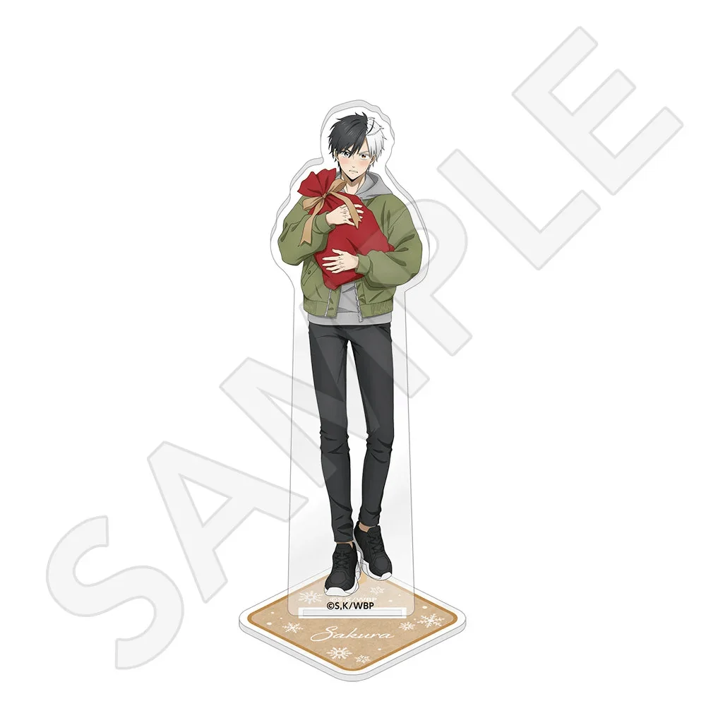 Wind Breaker Sakura Haruka 15cm Acrylic Stand Keychain Anime Character Figure Desk Decor Toy Model Peripheral Fan Gift