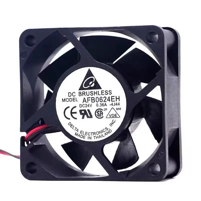 

1pcs 6025 AFB0624EH 24V 0.36A 6CM High Air Volume Inverter Fan cooling fan Server Fan 60*25mm