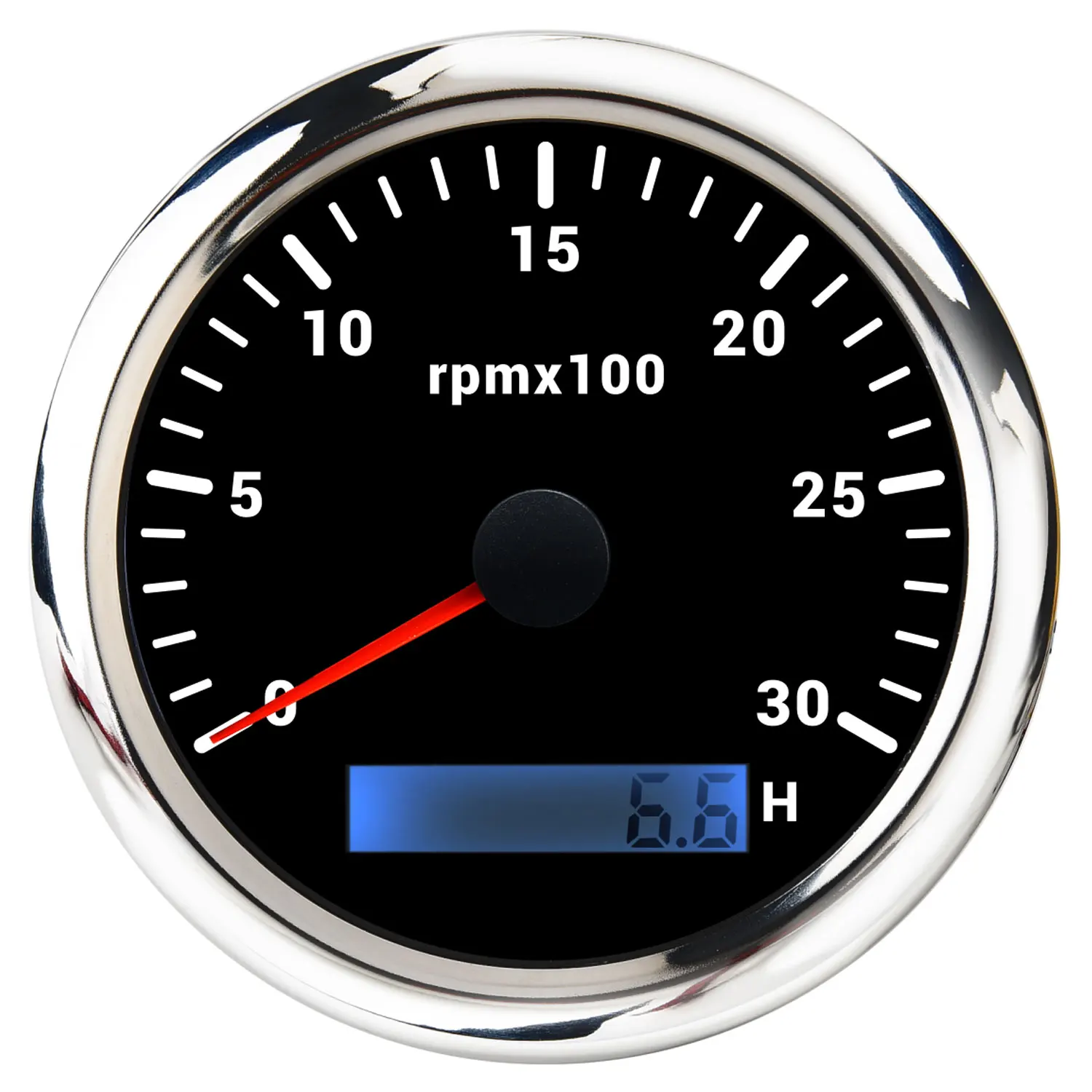 NMEA2000 85mm Tachometer Gauge Boat Engine RPM Auto Marine Tacho RPM Meter Gauges 3K~8K REV Counter LCD Hourmeter NMEA 2000 view 6