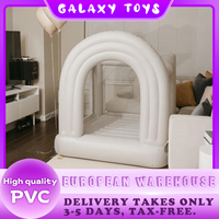 【European Exclusive】 Inflatable Castle Birthday Gift, 1-6 Years Old, PVC Mini Inflatable Castle, Children's Toy Castle