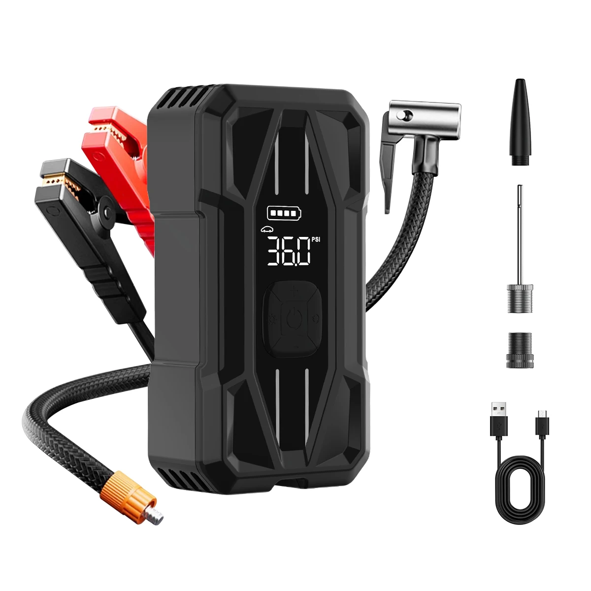 CP169 Air Pump 150psi Portable Electric Tire Inflator For Car Bicycle Motorcycle Air Compressor Injector Bike Accessories