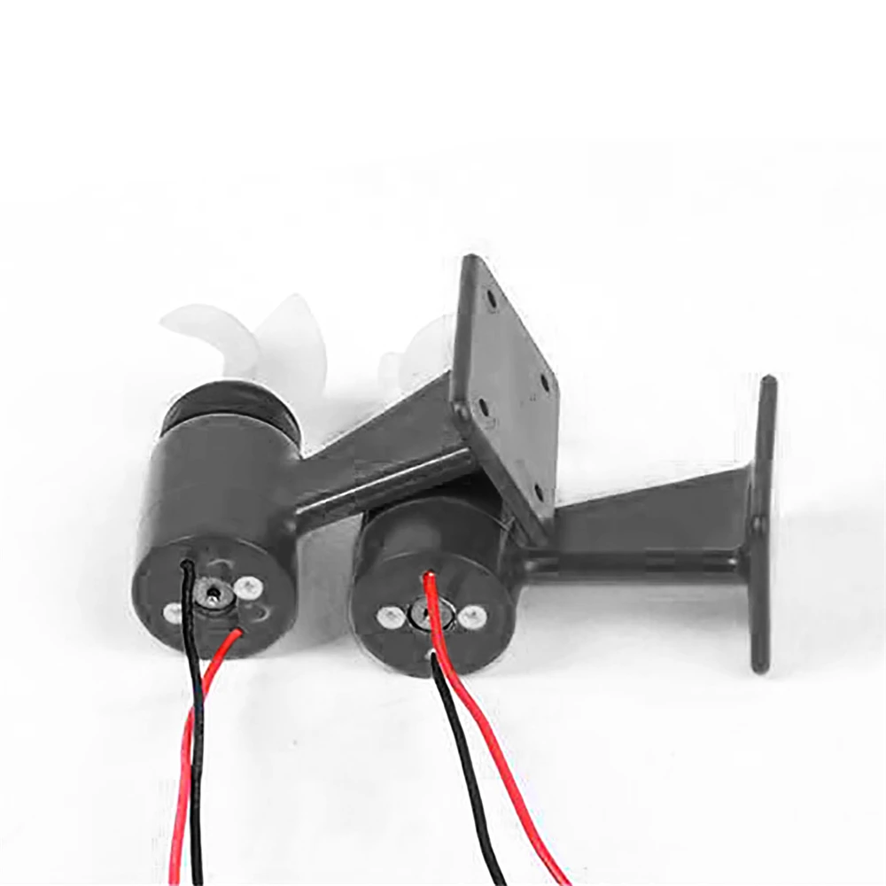12V Obverse/Reverse Jet Boot Onderwater 3-blades Propeller Motor-Motor Boegschroef voor RC ROV Robot Voerboot Onderzeeër Speelgoed Deel
