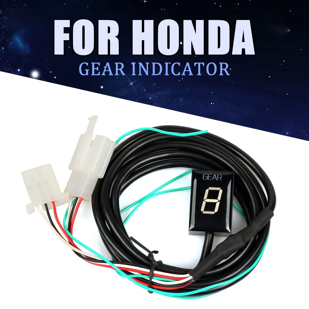 Motorcycle Accessories For HONDA X11 CBR600F4i VFR 750 800 GL 1800 CB1300SF X4 Gear Indicator Gear Counter Display Speed Report