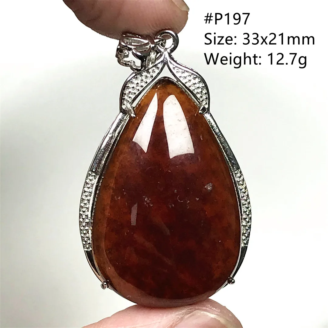 Top Natural Red Garnet Stone Pendant For Woman Lady Man Love Gift 12x8mm Beads Gemstone Silver Stone Reiki Crystal Jewelry AAAAA