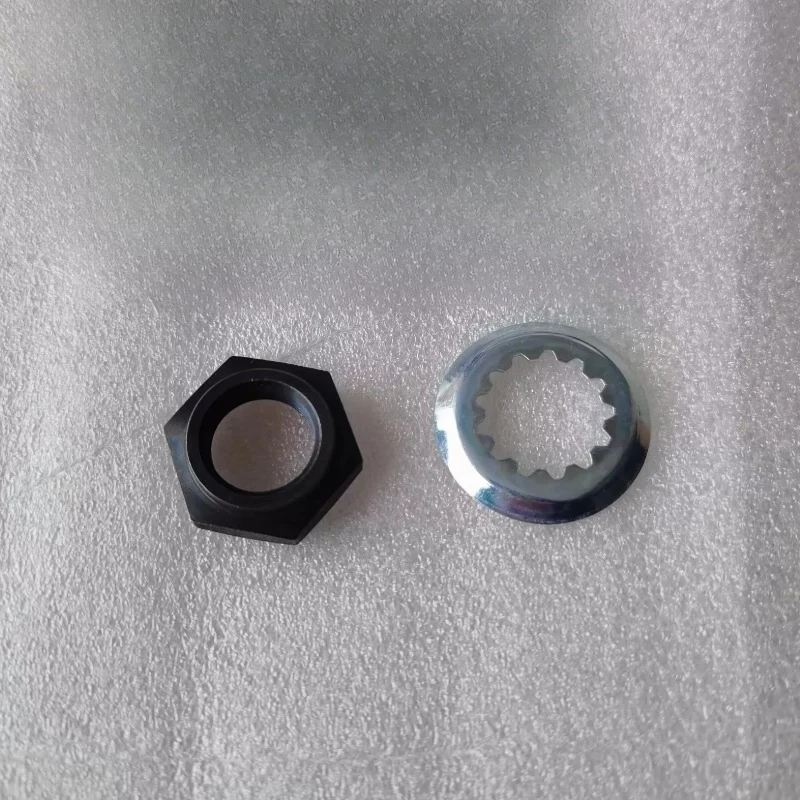 2pc For CFMOTO Motorcycle 450SR MT450 SRS450 CLC450 NK Small Sprocket Nut Sub Axle Nut Lock Washer