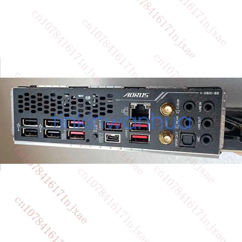 used For GIGABYTE TRX40 AORUS PRO WIFI Motherboard DDR4 PCI-E4.0 3×M.2 8×SATAIII ATX. view 2