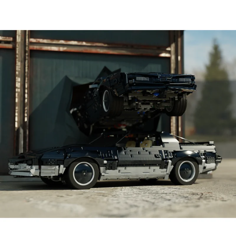 فيلم سيارة نموذج Moc قوالب بناء فارس رايدر KITT بطل السرعة التكنولوجيا وحدات كتل هدية الكريسماس هدية الكريسماس #5