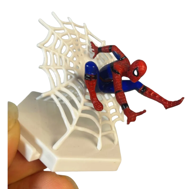 Figuras de Los Vengadores de Marvel para niños y niñas, Spiderman, modelo de dibujos animados creativo personalizado, adornos, Juguetes