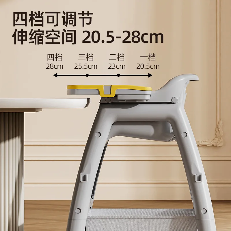 كرسي طعام للأطفال، كرسي طعام منزلي للرضع، كرسي أطفال تجاري متعدد الأغراض لغرفة الطعام #4