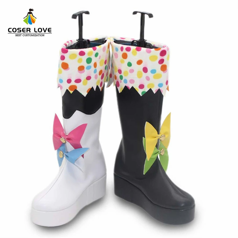 Magical Girl Witch Trial Jougasaki Noa Cosplay Shoes Boots for Halloween Carnival Convention Event Anime Footwear