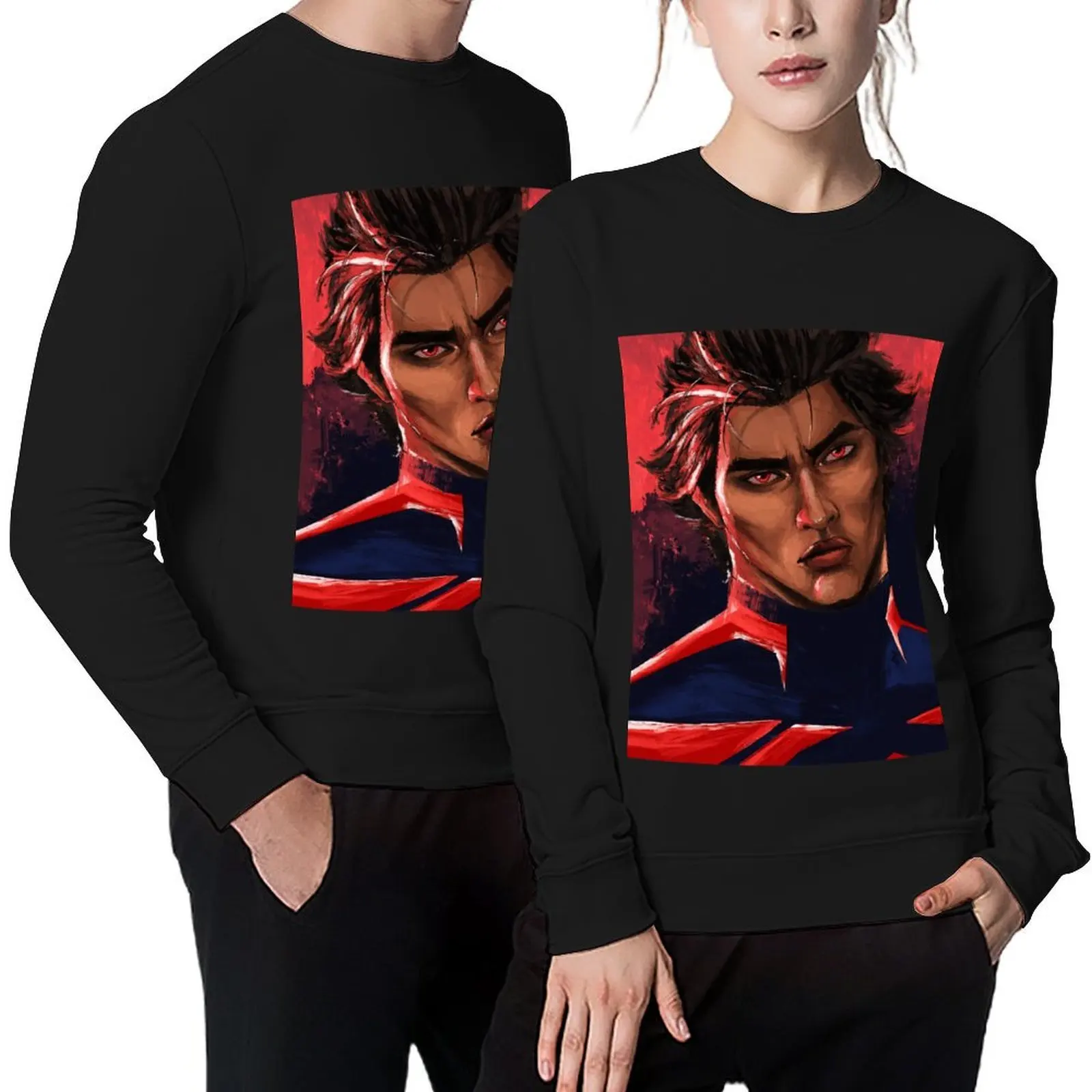 

miguel ohara Pullover autumn new products graphic t shirts men male clothes winter clothes men sweatshirt
