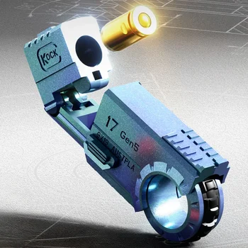 Pistole a rulli Fidget Espulsione Giocattolo antistress Edc Stan Gun Miglior Spinner Meccanico Spingendo Sensoriale Roba fresca Richiamo Adulti