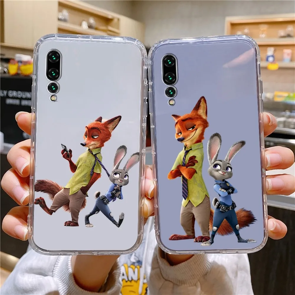 Чехол для телефона Z-Zootopia для Xiaomi 11 Redmi Note 11 5G 8T 9A 9 10T Note8Pro Note9 12SUltra прозрачный чехол