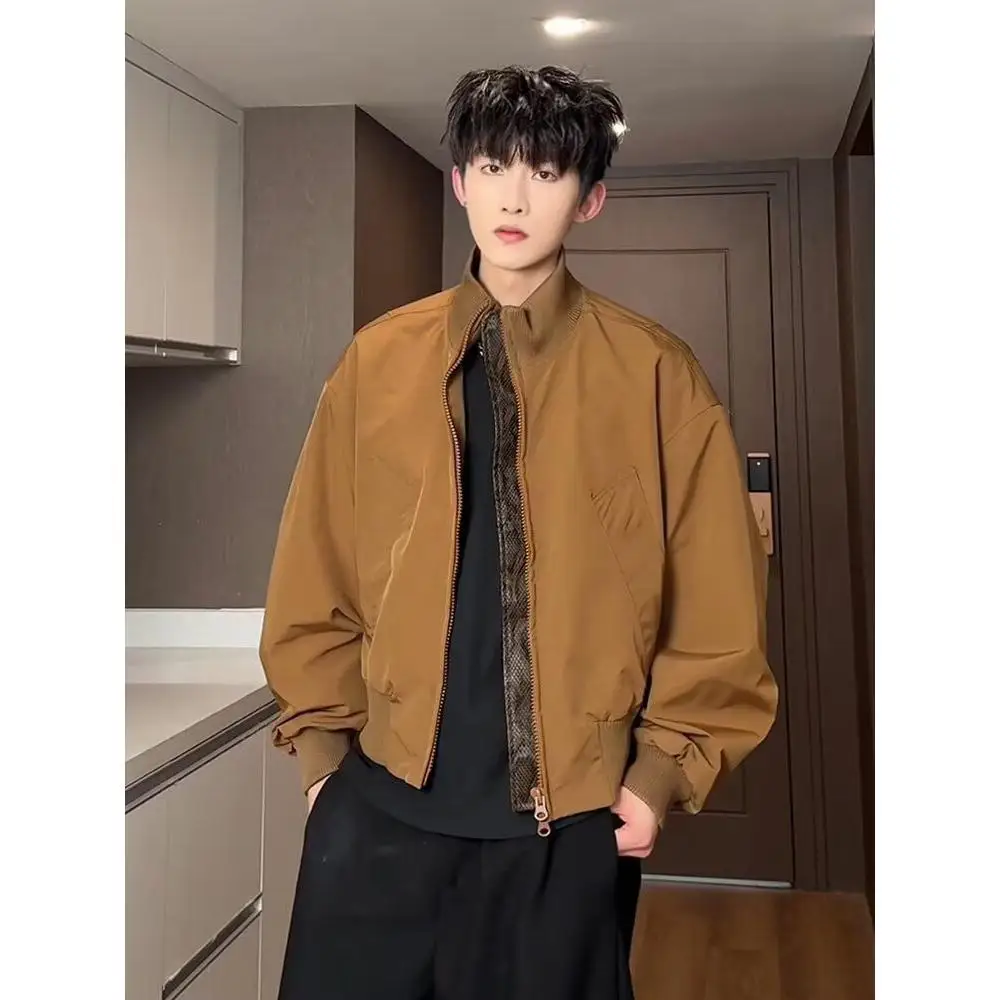 

Cleanfit American Sle Flight Jaet Men's ort Baseball Vest Heavyweight Hardwearing Workwear Outerwear Trendy Autumn Wear