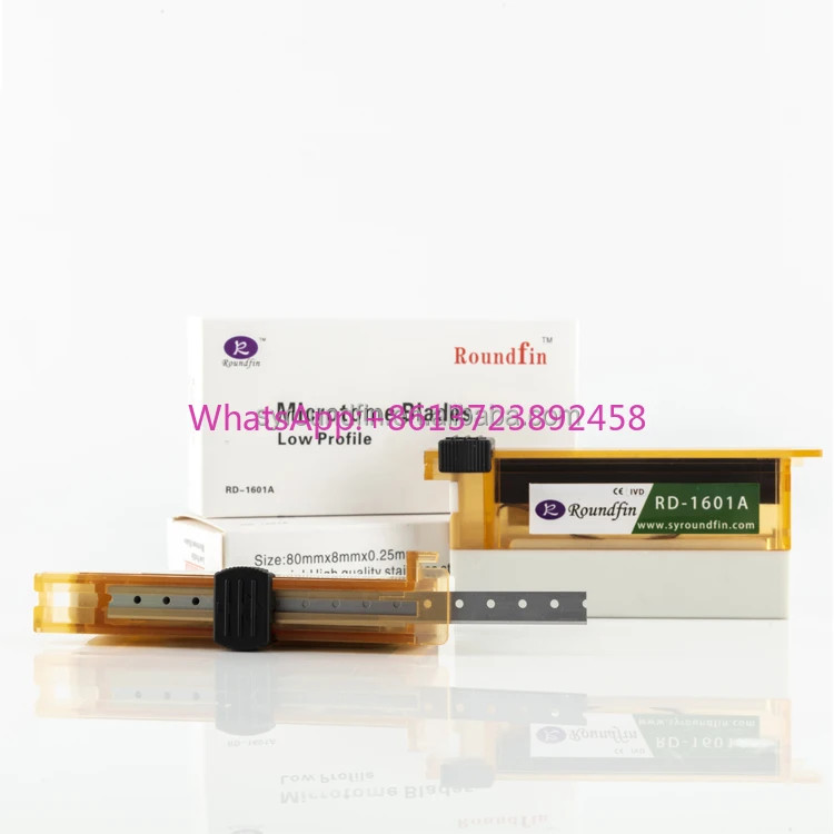 

Roundfin Factory Price Pathological Section Consumables 1601A/B Tissue Microtome Blade