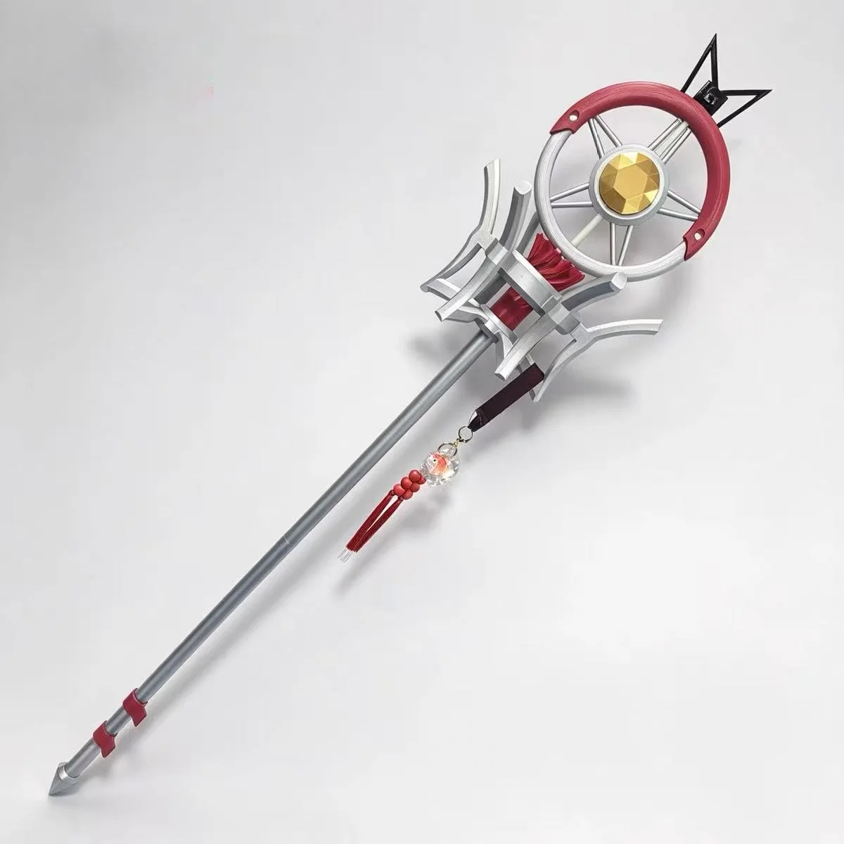 Haruka Cos 3D Printing Staff Weapons Game Arknights Cosplay Prop Model Halloween Christmas Fancy Party Costume Accessories